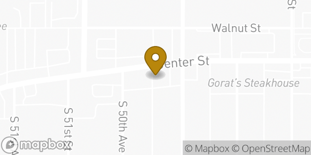 Map showing the location of Subway in Omaha, NE 68106
