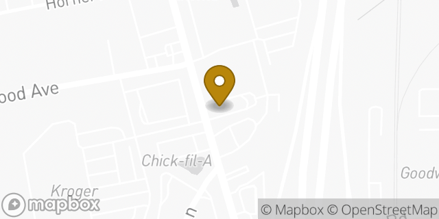 Map showing the location of McDonald's in Nashville, TN 37204