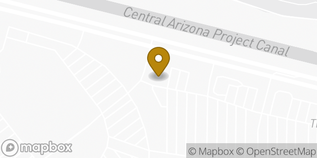 Map showing the location of Buffalo Wild Wings in Scottsdale, AZ 85260