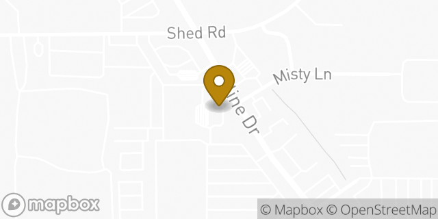 Map showing the location of Chase Bank in Bossier City, LA 71111