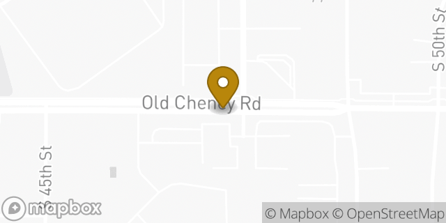 Map showing the location of FedEx Office Print & Ship Center in Lincoln, NE 68516