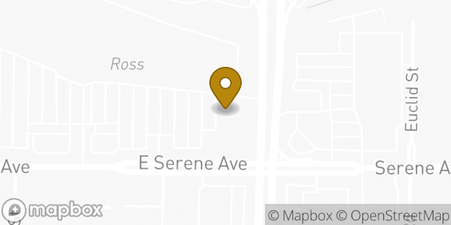 Map showing the location of Papa Johns Pizza in Las Vegas, NV 89123
