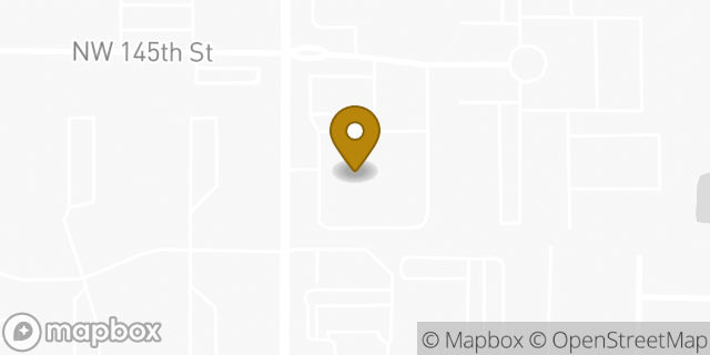 Map showing the location of Crème de la Crème School of Oklahoma City in Oklahoma City, OK 73134