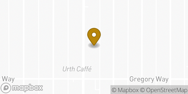 Map showing the location of Subway in Beverly Hills, CA 90212
