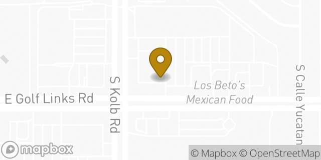 Map showing the location of Walgreens in Tucson, AZ 85730