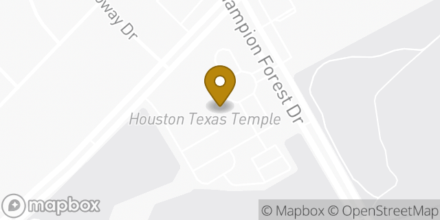 Map showing the location of Church of Jesus Christ of Latter Day Saints in Spring, TX 77379