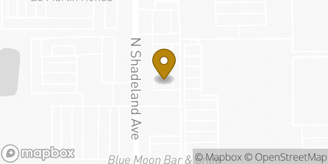 Map showing the location of Papa Johns Pizza in Indianapolis, IN 46219