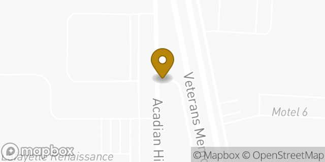Map showing the location of ATM Super 1 Food Store in Carencro, LA 70520