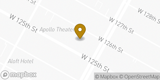 Map showing the location of Bank of America Mortgage in New York, NY 10027
