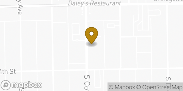 Map showing the location of Amazon Locker - Munch in Chicago, IL 60637
