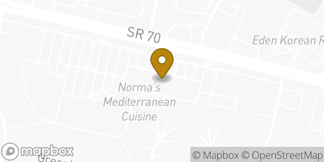 Map showing the location of The UPS Store 6365 in Cherry Hill, NJ 08034
