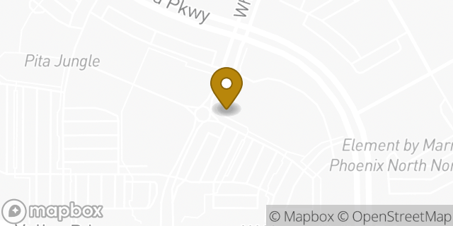 Map showing the location of Panera Bread in Phoenix, AZ 85085