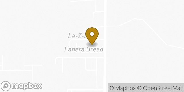Map showing the location of Panera Bread in Wichita, KS 67206