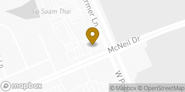 Map showing the location of Amazon Locker - Homework in Austin, TX 78729