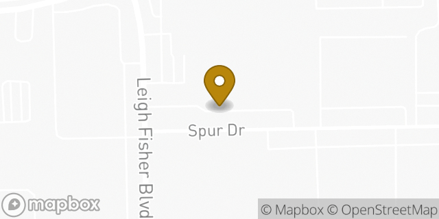 Map showing the location of UPS Paqueteria in El Paso, TX 79906