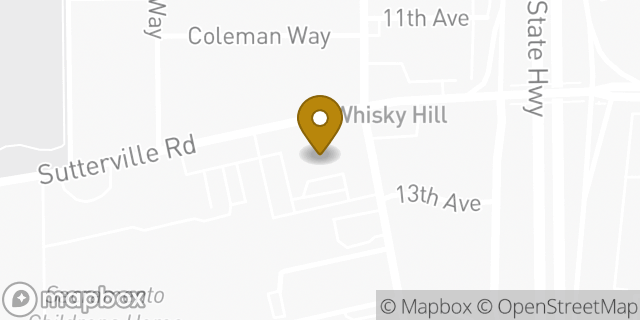 Map showing the location of CVS Pharmacy in Sacramento, CA 95820