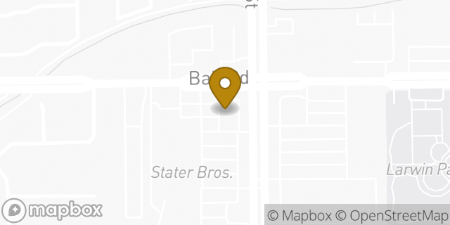 Map showing the location of Chase Bank in Cypress, CA 90630
