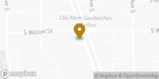 Map showing the location of Papa Johns Pizza in Seattle, WA 98118
