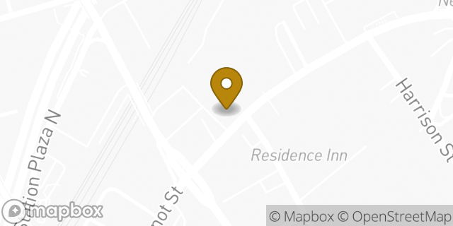 Map showing the location of Texas Roadhouse in New Rochelle, NY 10801
