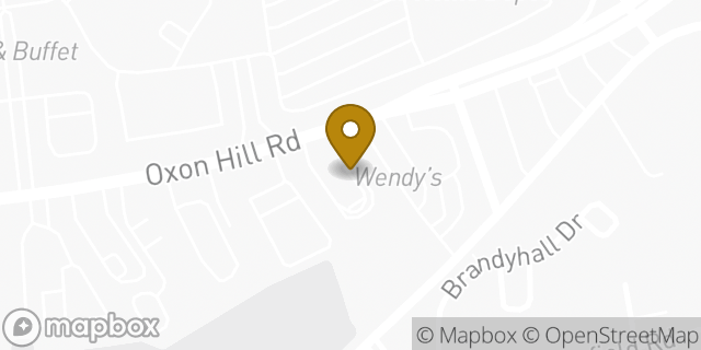 Map showing the location of McDonald's in Oxon Hill, MD 20745