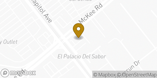 Map showing the location of ATM 7ELEVEN-FCTI in San Jose, CA 95127