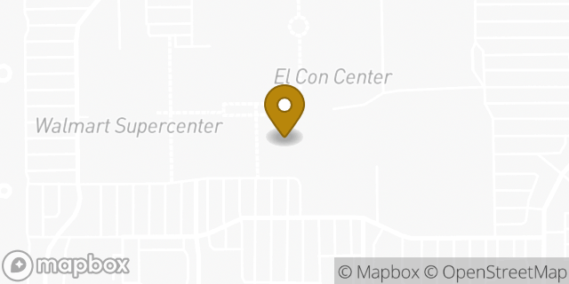 Map showing the location of Marshalls in Tucson, AZ 85716