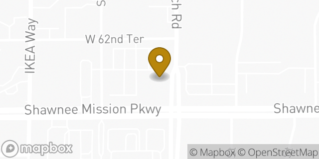 Map showing the location of Trader Joe's in Merriam, KS 66202