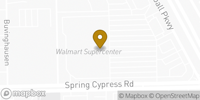 Map showing the location of McDonald's in Houston, TX 77375
