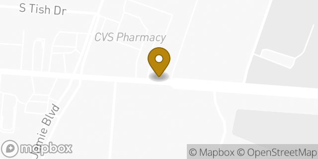 Map showing the location of ATM CVS in Avondale, LA