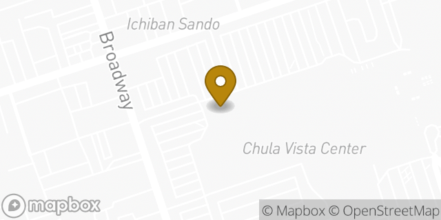 Map showing the location of Panera Bread in Chula Vista, CA 91910