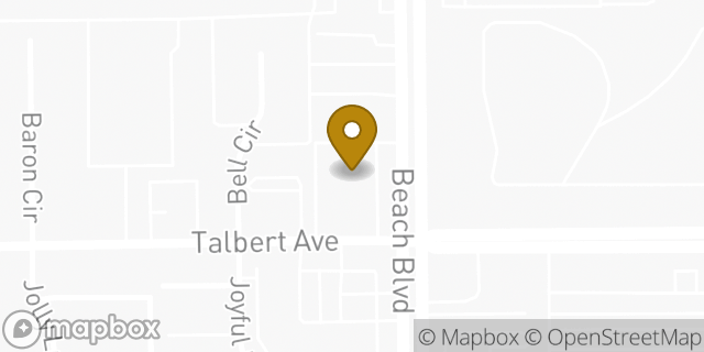 Map showing the location of ATM 7ELEVEN-FCTI in Huntington Beac, CA 92647