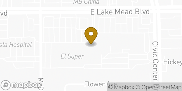 Map showing the location of Subway in North Las Vegas, NV 89030