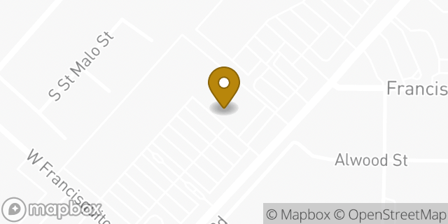 Map showing the location of Planet Fitness in La Puente, CA 91744