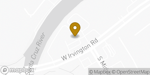 Map showing the location of Amazon Locker - Booster in Tucson, AZ 85746