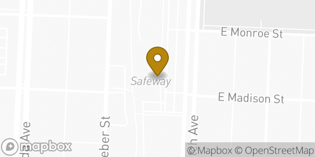 Map showing the location of Coinme in Colorado Springs, CO 80907