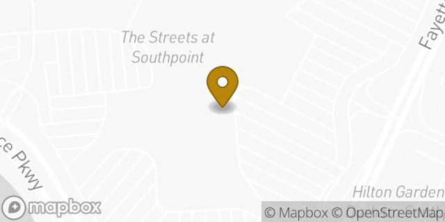 Map showing the location of Chipotle Mexican Grill in Durham, NC 27713