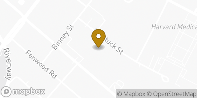 Map showing the location of Panera Bread in Boston, MA 02115