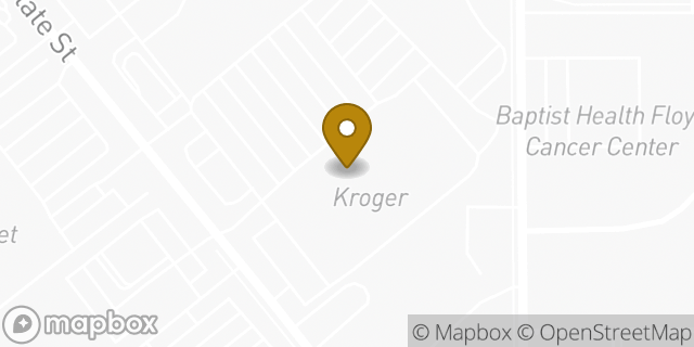 Map showing the location of Kroger in New Albany, IN 47150