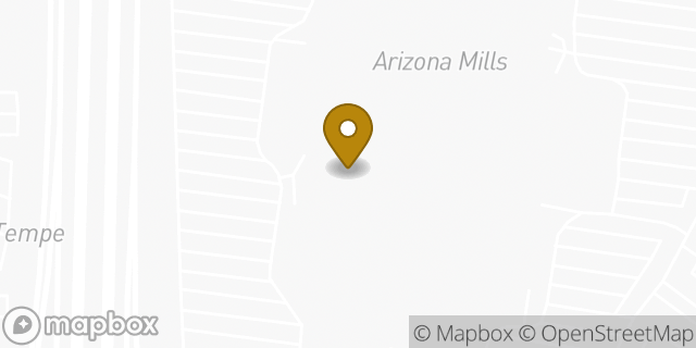 Map showing the location of Old Navy Outlet in Tempe, AZ 85282