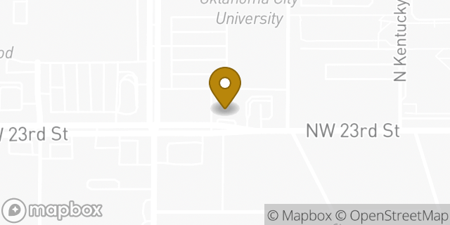 Map showing the location of EZPAWN in Oklahoma City, OK 73106