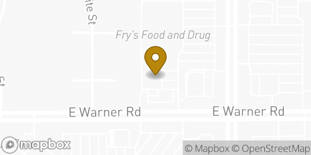 Map showing the location of Subway in Gilbert, AZ 85296