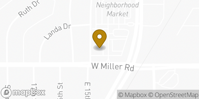 Map showing the location of Subway in Garland, TX 75041