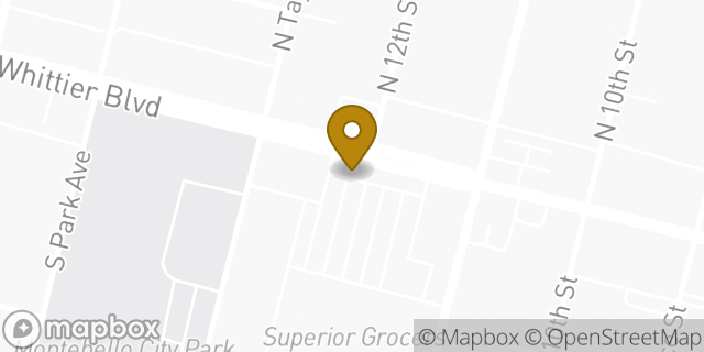Map showing the location of Coinme in Montebello, CA 90640
