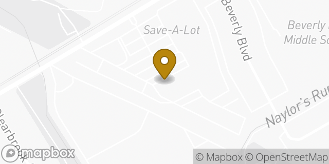 Map showing the location of Amazon Locker - Gorgeous in Upper Darby, PA 19082