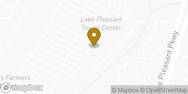 Map showing the location of FedEx ShipSite in Peoria, AZ 85383