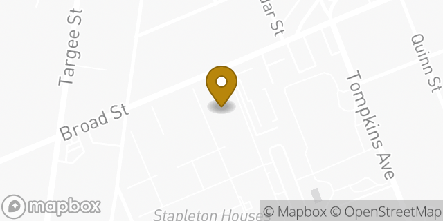 Map showing the location of Amazon Locker - Paint in Staten Island, NY 10304