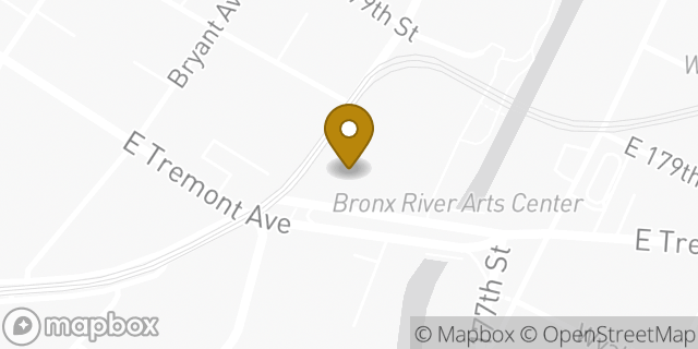 Map showing the location of Subway in New York, NY 10460