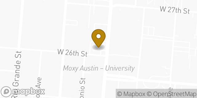 Map showing the location of ATM 7ELEVEN-FCTI in Austin, TX 78705