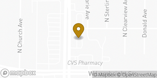 Map showing the location of McDonald's in Tampa, FL 33614