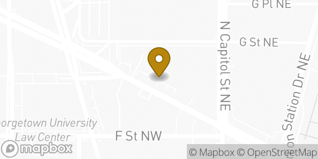 Map showing the location of American Medical Association in Washington, DC 20001
